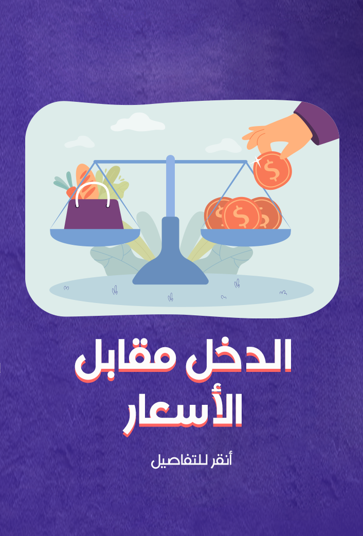 الأجور مقابل كلفة الغذاء